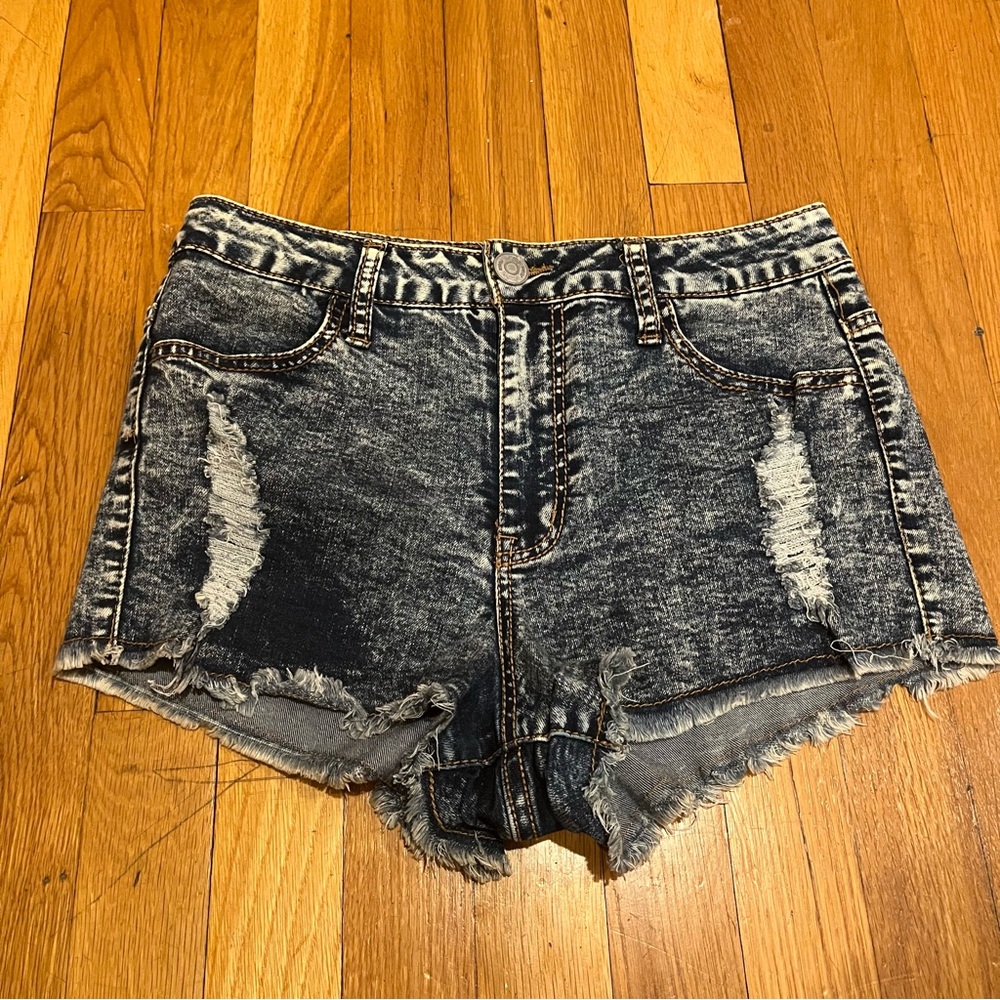 High Waisted Jean Shorts